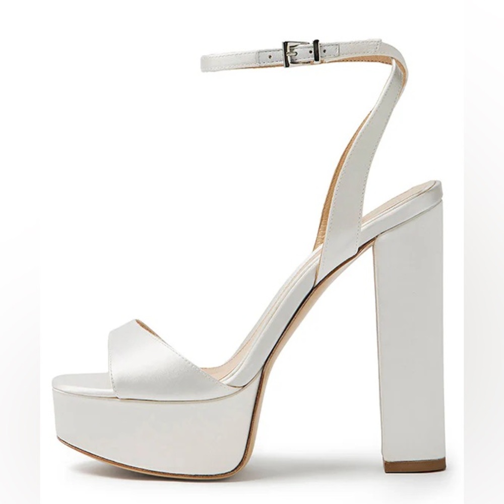 Khloe Satin Platform